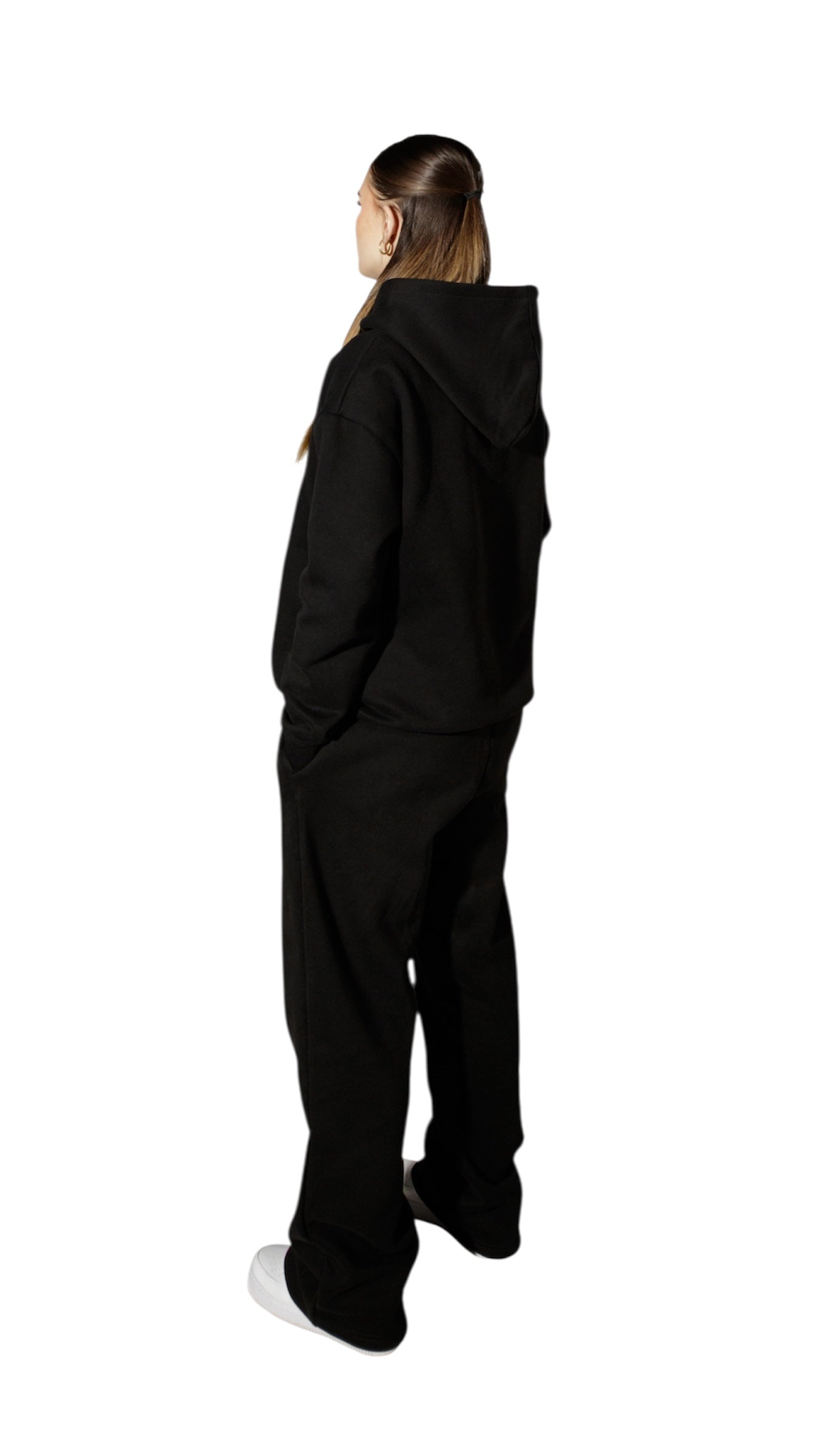 Charcoal Black Oversized Heavyweight Hoodie