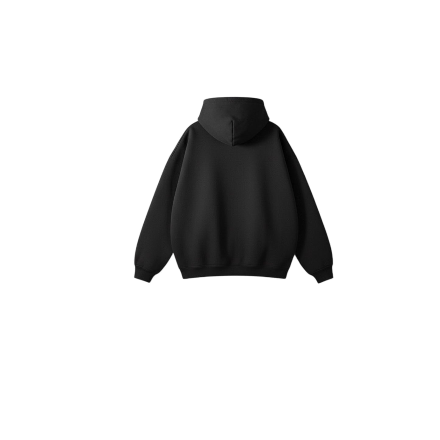 Charcoal Black Oversized Heavyweight Hoodie