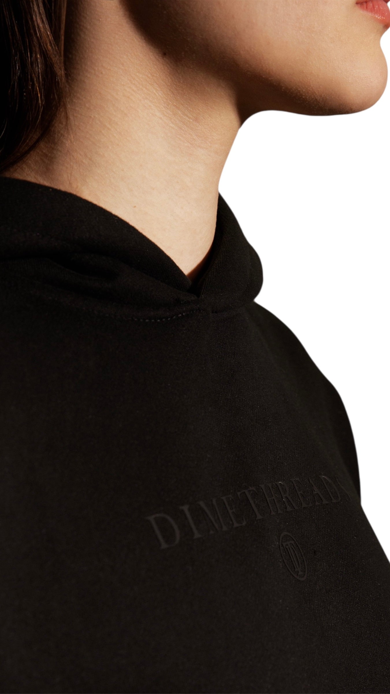 Charcoal Black Oversized Heavyweight Hoodie