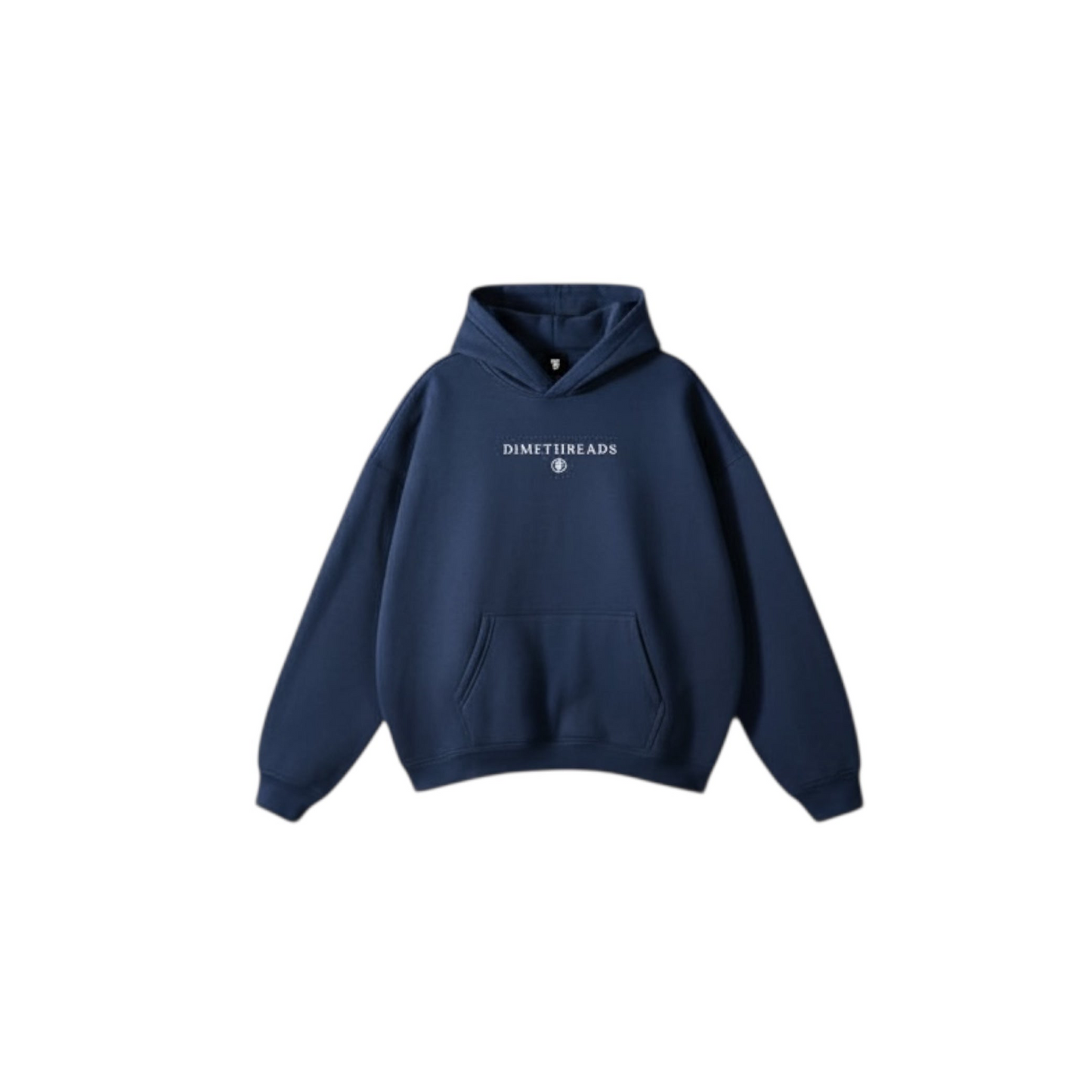 Night Blue Oversized Heavyweight Hoodie