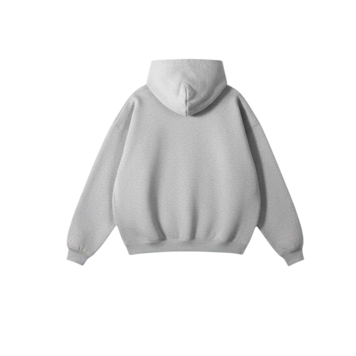 Misty Grey Oversized Heavyweight Hoodie